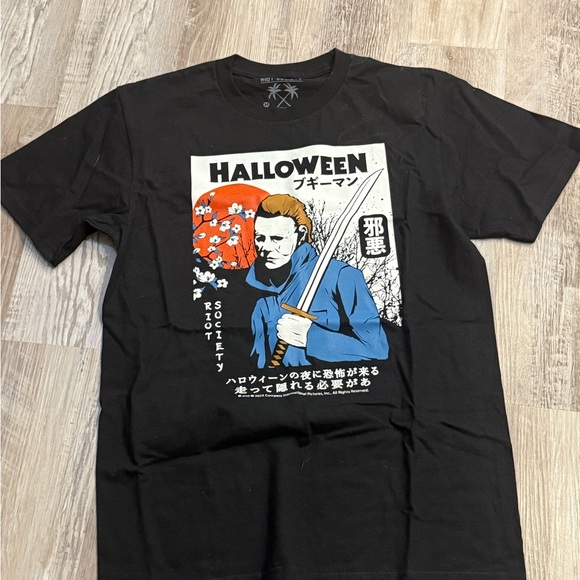 Riot Society Michael Meyers Halloween Japanese Tee - Picture 1 of 3
